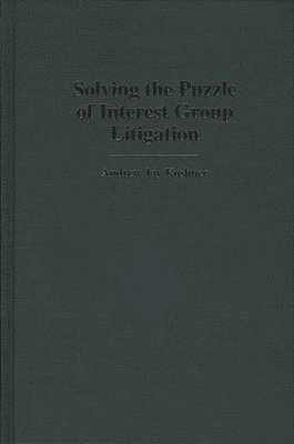 bokomslag Solving the Puzzle of Interest Group Litigation