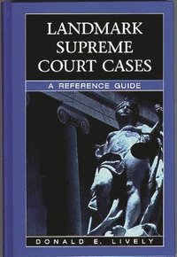 bokomslag Landmark Supreme Court Cases