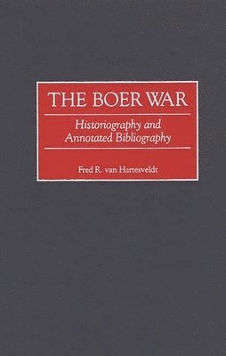 Fred R. van Hartesveldt - Boer War, Inbunden