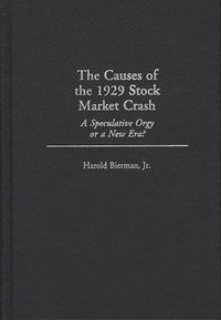 bokomslag The Causes of the 1929 Stock Market Crash