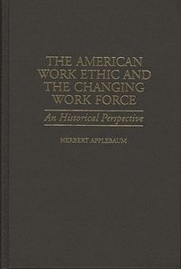 bokomslag American Work Ethic and the Changing Work Force
