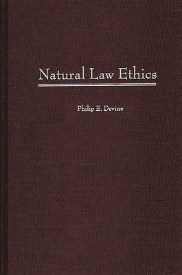 bokomslag Natural Law Ethics