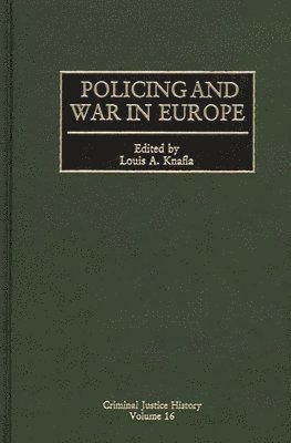 bokomslag Policing and War in Europe