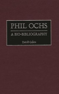 bokomslag Phil Ochs