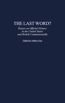 Jeffrey Grey - Last Word?, Inbunden