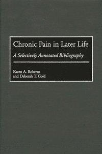 bokomslag Chronic Pain in Later Life