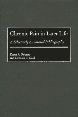 Chronic Pain in Later Life