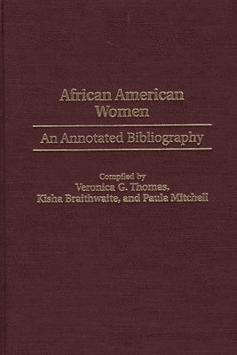 bokomslag African American Women