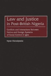 bokomslag Law and Justice in Post-British Nigeria