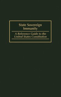 bokomslag State Sovereign Immunity