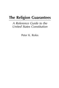 bokomslag The Religion Guarantees