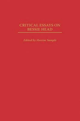 bokomslag Critical Essays on Bessie Head