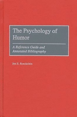 bokomslag The Psychology of Humor