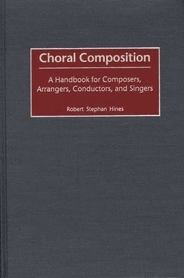 bokomslag Choral Composition