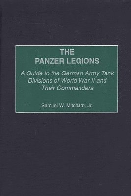bokomslag The Panzer Legions