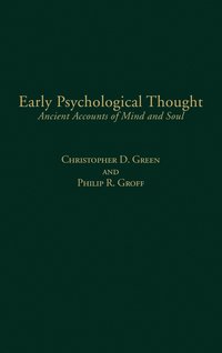 bokomslag Early Psychological Thought