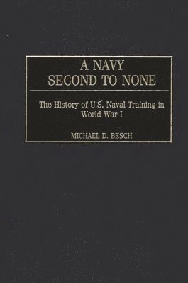 bokomslag Navy Second to None