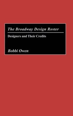 bokomslag Broadway Design Roster