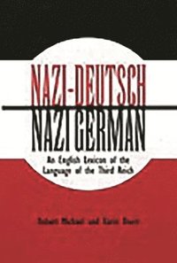 bokomslag Nazi-Deutsch/Nazi German