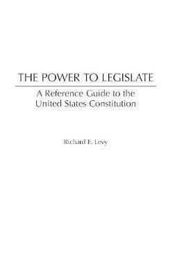 bokomslag Power to Legislate