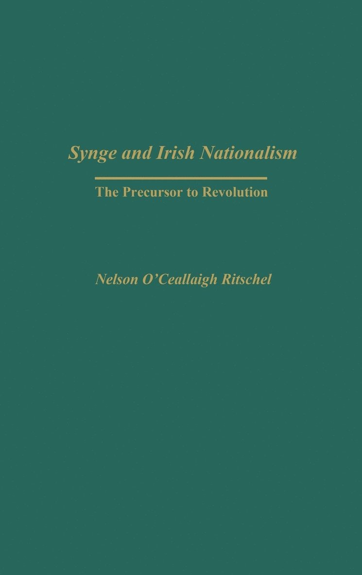 Synge and Irish Nationalism 1