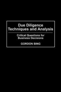 bokomslag Due Diligence Techniques and Analysis