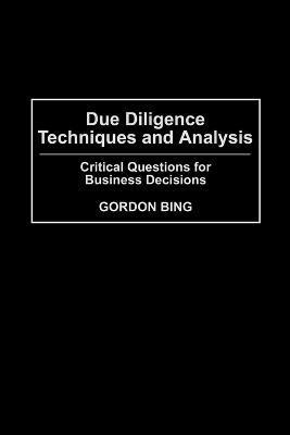 bokomslag Due Diligence Techniques and Analysis