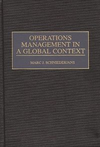 bokomslag Operations Management in a Global Context