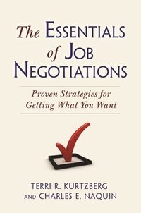 bokomslag The Essentials of Job Negotiations