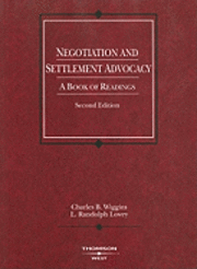 bokomslag Negotiation and Settlement Advocacy