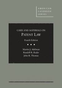 bokomslag Cases and Materials on Patent Law