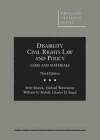 bokomslag Disability Civil Rights Law and Policy