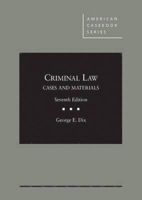 bokomslag Criminal Law