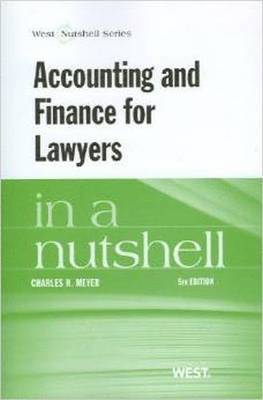 Accounting and Finance for Lawyers in a Nutshell