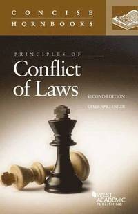 bokomslag Principles of Conflict of Laws