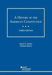 bokomslag A History of the American Constitution