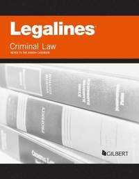 bokomslag Legalines on Criminal Law, Keyed to Kadish