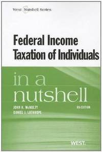 bokomslag Federal Income Taxation of Individuals in a Nutshell
