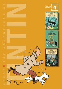 bokomslag Adventures of Tintin 3 Complete Adventures in 1 Volume: WITH The Seven Crystal Balls AND Prisoners of the Sun