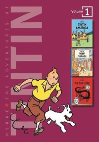 bokomslag Adventures of Tintin 3 Complete Adventures in 1 Volume: WITH Cigars of the Pharaoh AND The Blue Lotus