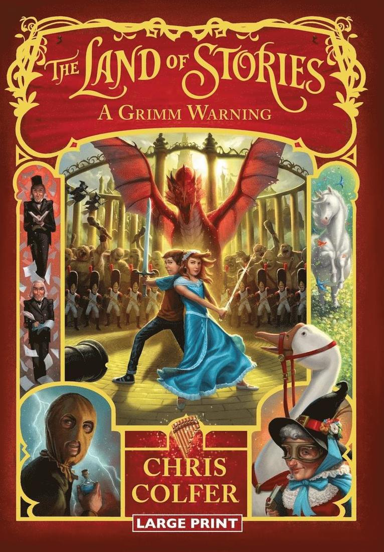 Chris Colfer - The Land of Stories: A Grimm Warning, Inbunden