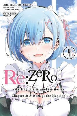 Anthony Quintessenza, Makoto Fugetsu, Shinichirou Otsuka, Tappei Nagatsuki - Re:ZERO -Starting Life in Another World-, Chapter 2: A Week at the Mansion, Vol. 4 (manga), Häftad