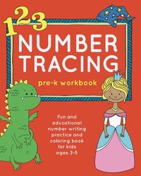 bokomslag Number Tracing Pre-K Workbook