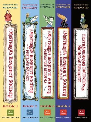 Trenton Lee Stewart - The Mysterious Benedict Society Paperback Boxed Set, Häftad