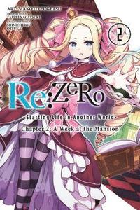 bokomslag Re:ZERO -Starting Life in Another World-, Chapter 2: A Week at the Mansion, Vol. 2 (manga)