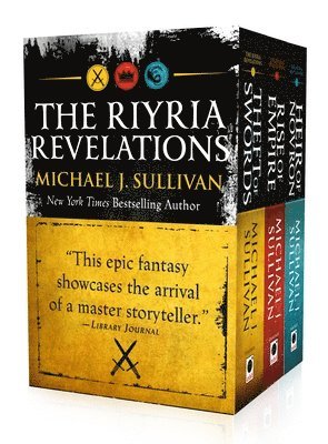 Michael J. Sullivan, Michael J Sullivan - The Riyria Revelations: Theft of Swords, Rise of Empire, Heir of Novron, Häftad