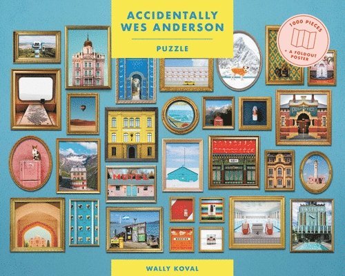 Accidentally Wes Anderson Puzzle: 1000 Piece Puzzle 1