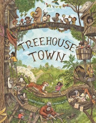 Gideon Sterer - Treehouse Town, Inbunden