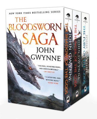 John Gwynne - The Bloodsworn Saga Boxed Set: The Shadow of the Gods, the Hunger of the Gods, the Fury of the Gods, Häftad