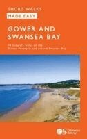 OS Short Walks Made Easy - Gower and Swansea Bay, Häftad